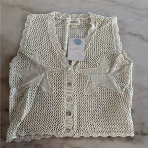 CAPITTANA RAFFA KNIT TANK cream M/L